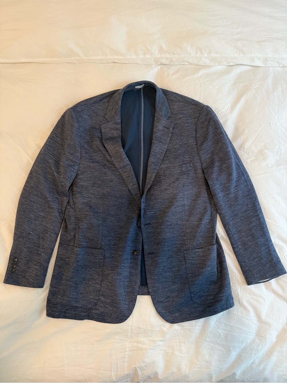 Peter Millar Heather Navy Knit Sport Coat